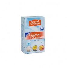 Crème liquide UHT 18%  1 L