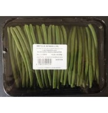 Haricots verts éboutés