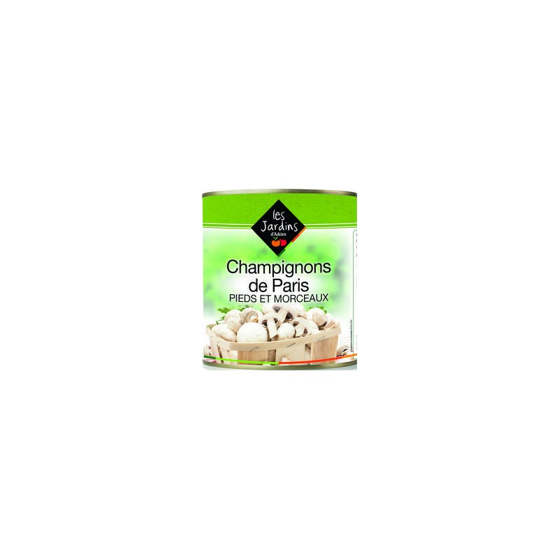 Champignons Paris Pied et Morceaux Champignons Paris Pied et Morceaux