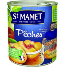 Pêches Oreillons au Sirop