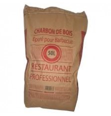 Charbon de bois Sac x 50 L (Sac)