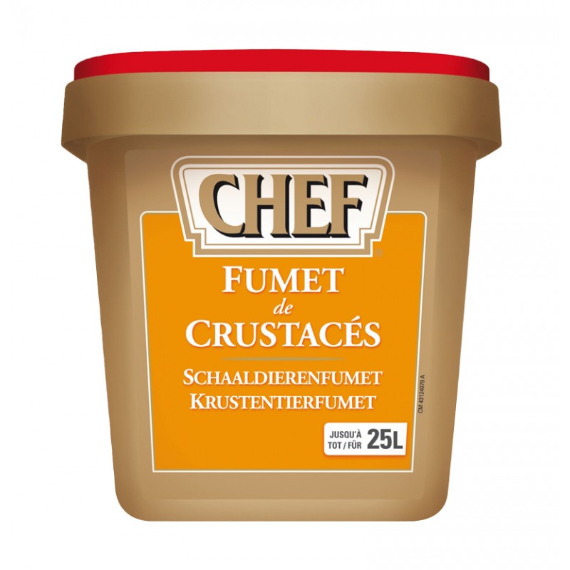Fumet de Crustacés Chef Boite de 0.900 Kg Fumet de Crustacés Chef Boite de 0.900 Kg