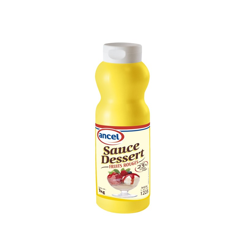 Sauce Dessert Fruits Rouges Ancel 1 Kg Sauce Dessert Fruits Rouges Ancel 1 Kg