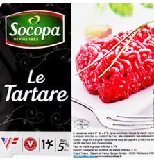 Tartare au couteau français
