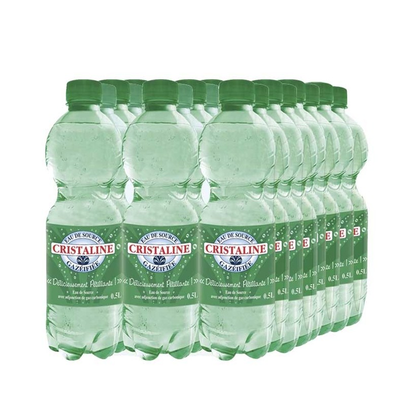Cristaline Gazeuse 24 x 0.50 cl Cristaline Gazeuse 24 x 0.50 cl