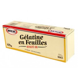 Gelatine Feuille Or