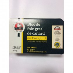 Bloc de foie gras de canard...
