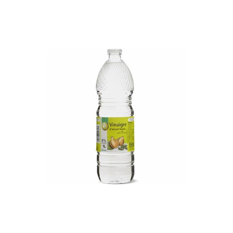 Vinaigre Alcool Blanc bouteille 1.5 l Vinaigre Alcool Blanc bouteille 1.5 l