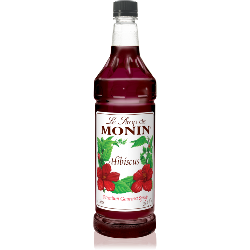 Bouteille 1L Monin Hibiscus Sirop Bouteille 1L Monin Hibiscus Sirop
