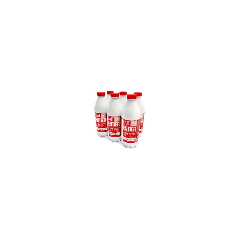 Lait Entier Bouteille 6X1 L Lait Entier Bouteille 6X1 L