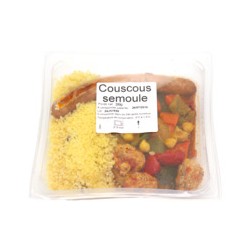 Couscous viande et semoule
