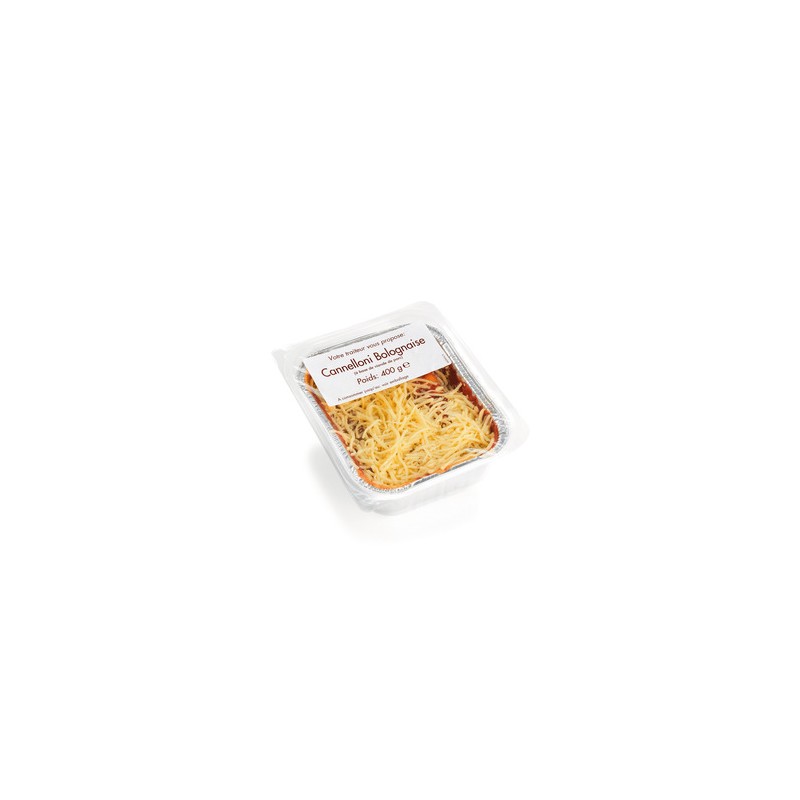 Cannelloni bolognaise barquette Cannelloni bolognaise barquette