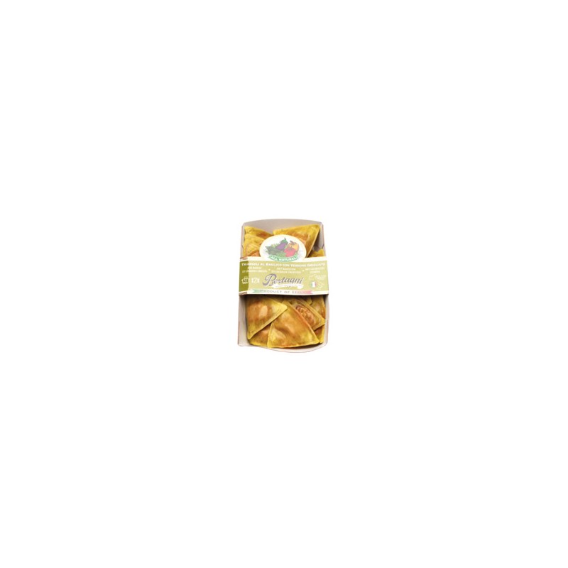 Triangolini au basilic et légumes grillés barquette Triangolini au basilic et légumes grillés barquette
