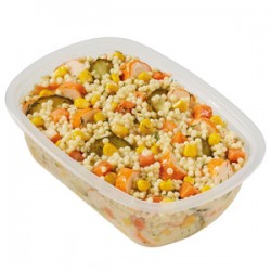 Salade de perles marines sauce citronnée