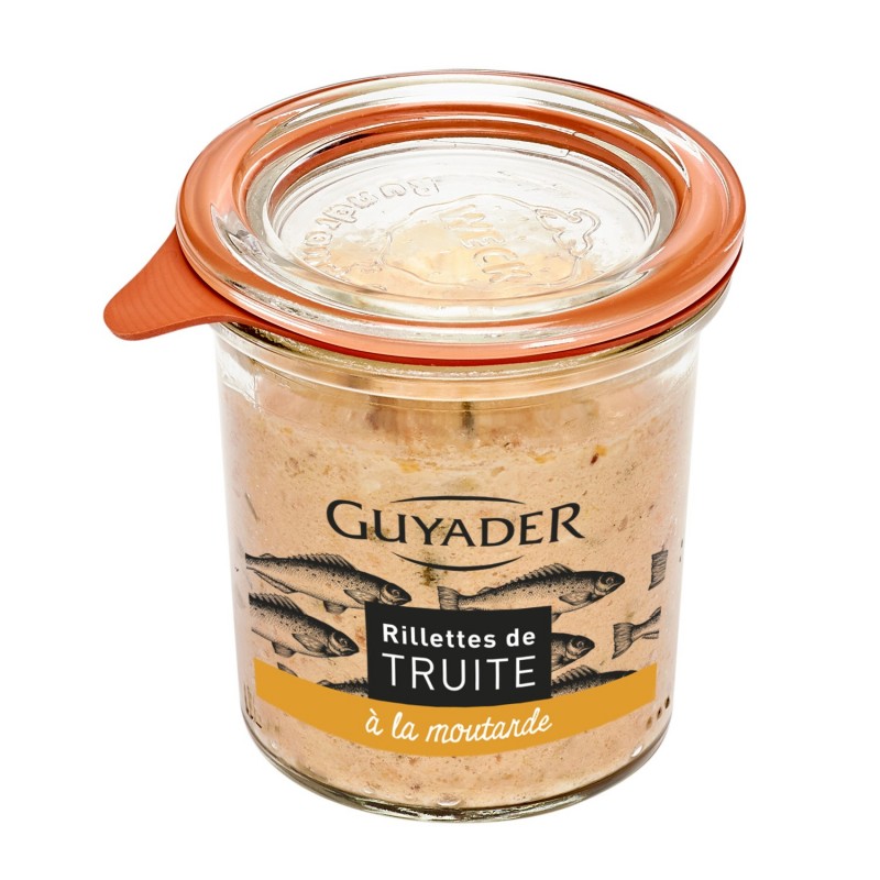Rillette de truite à la moutarde Rillette de truite à la moutarde