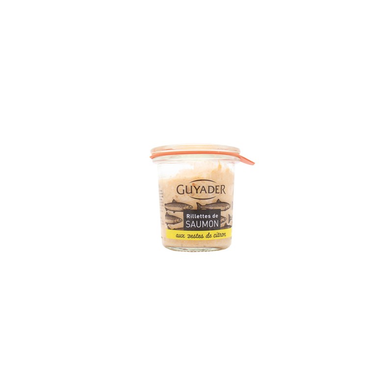 Rillettes de saumon et zestes de citron Rillettes de saumon et zestes de citron
