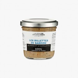 Rillettes de Sardine au piment d'Espelette